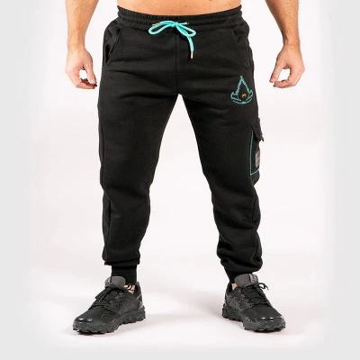 Venum Assassin's Creed Jogger Pants - Black/Blue - Image 4