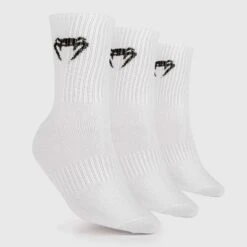 Venum Classic Socks 3-Pack - White/Black