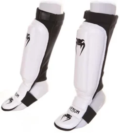 Venum 360 MMA Protective Shin Instep Guards - White