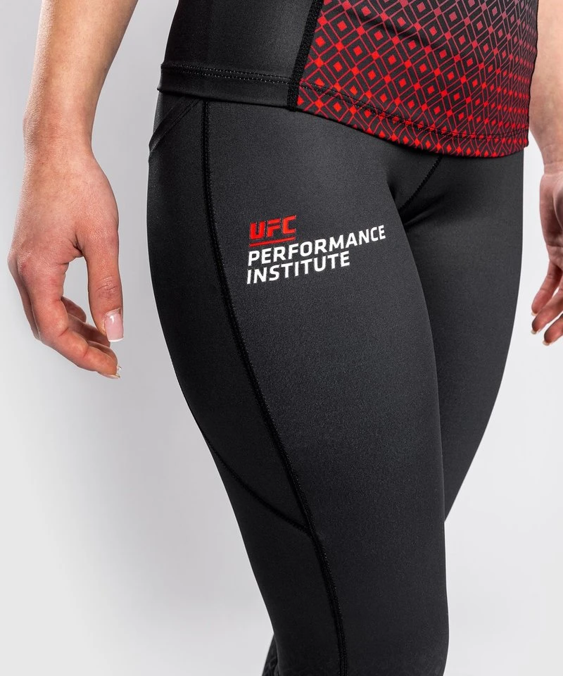 UFC Venum Performance Institute Sportlegging Dames Zwart Rood - Image 7