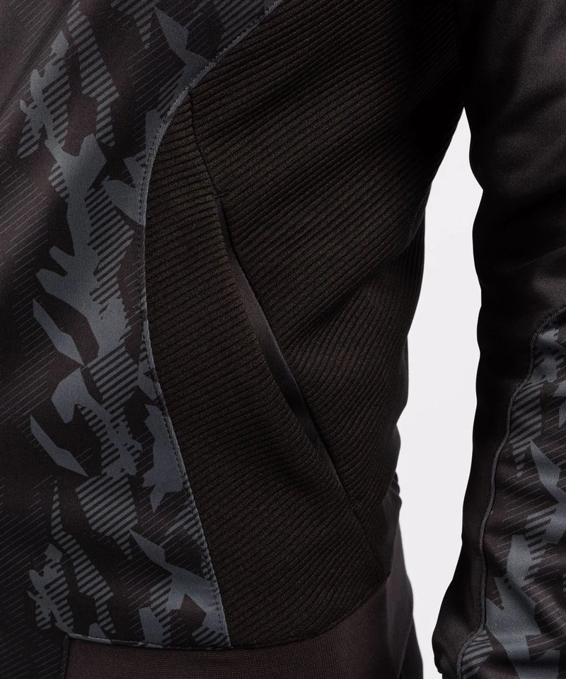 UFC Venum Authentic Fight Week Hoodie Met Rits Zwart - Image 5