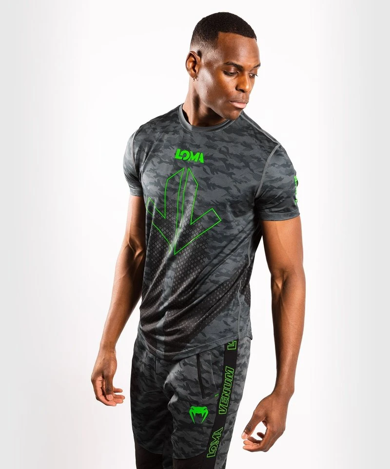 Venum Arrow LOMA Signature Collection Dry Tech T-shirt Dark Camo - Image 3