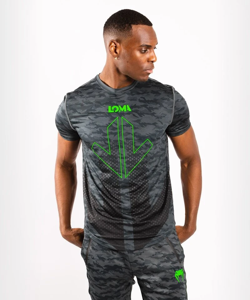 Venum Arrow LOMA Signature Collection Dry Tech T-shirt Dark Camo - Image 9