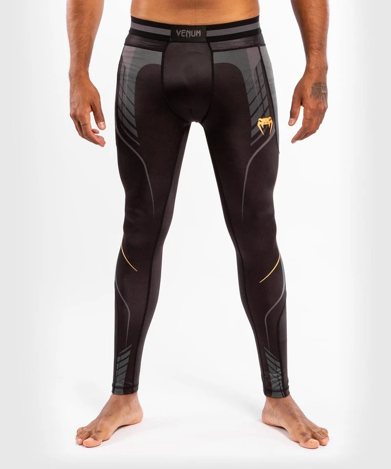 Venum Athletics Sportlegging Compression Pants Zwart Goud - Image 2