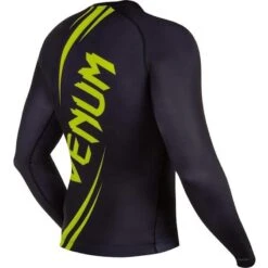 Venum Challenger Rash Guard L/S Zwart Geel