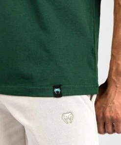 Venum Classic T-shirt Katoen Donkergroen Turquoise