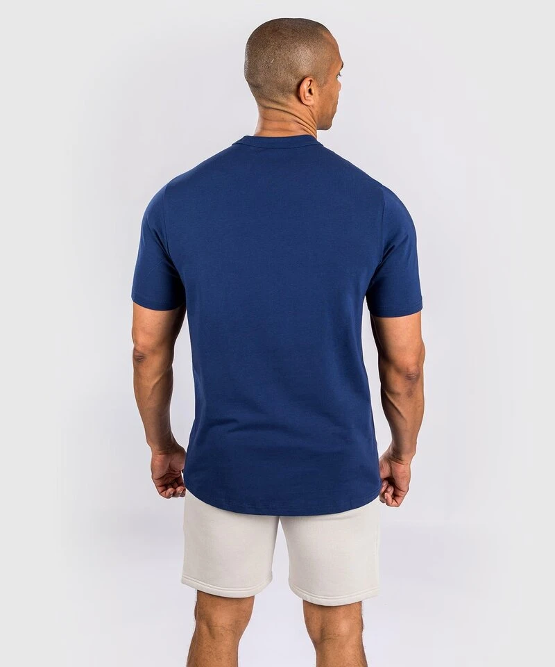 Venum Classic T-shirt Katoen Marineblauw Oranje - Image 5