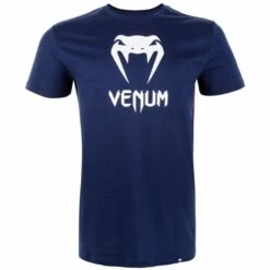 Venum Classic T Shirt Navy Blue Venum Vechtsport Kleding