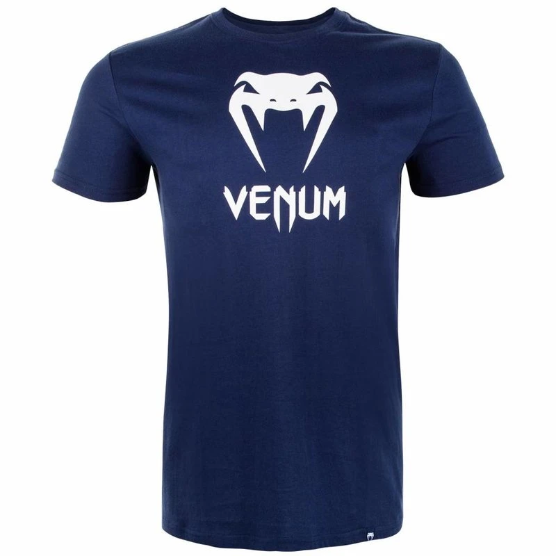 Venum Classic T Shirt Navy Blue Venum Vechtsport Kleding
