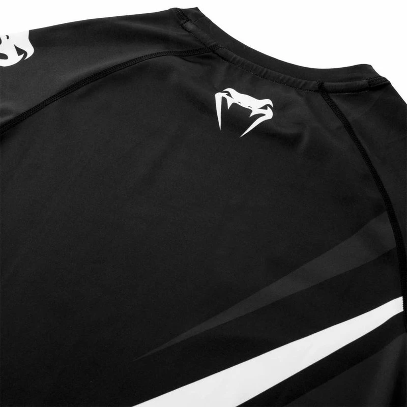Venum Contender 4.0 Rash Guard S/S Zwart Grijs Wit - Image 6