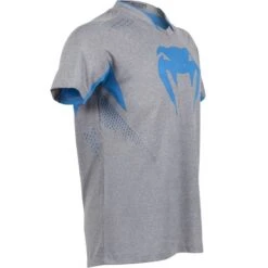 Venum Dry Tech Hurricane X FIT™ T-shirt Grijs Neo Blauw