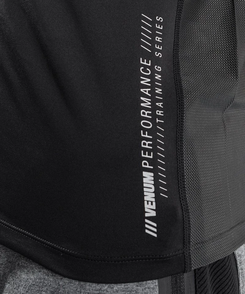 Venum Dry Tech Tempest 2.0 T Shirt Zwart Grijs Venum Kleding