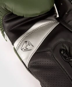 Venum Elite Evo Bokshandschoenen Kaki Zilver
