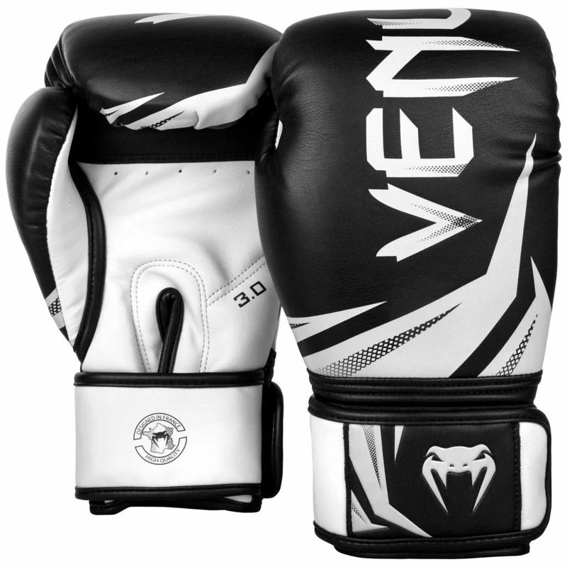 Venum Fight Gear Bokshandschoenen Challenger 3.0 Zwart Wit - Image 6