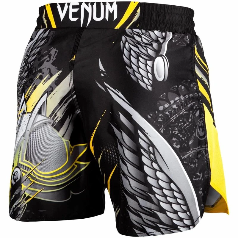 Venum Fight Shorts Viking 2.0 Zwart Geel - Image 4