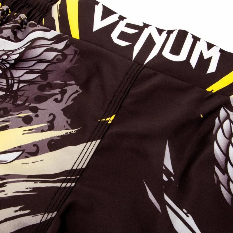 Venum Fight Shorts Viking 2.0 Zwart Geel - Image 7