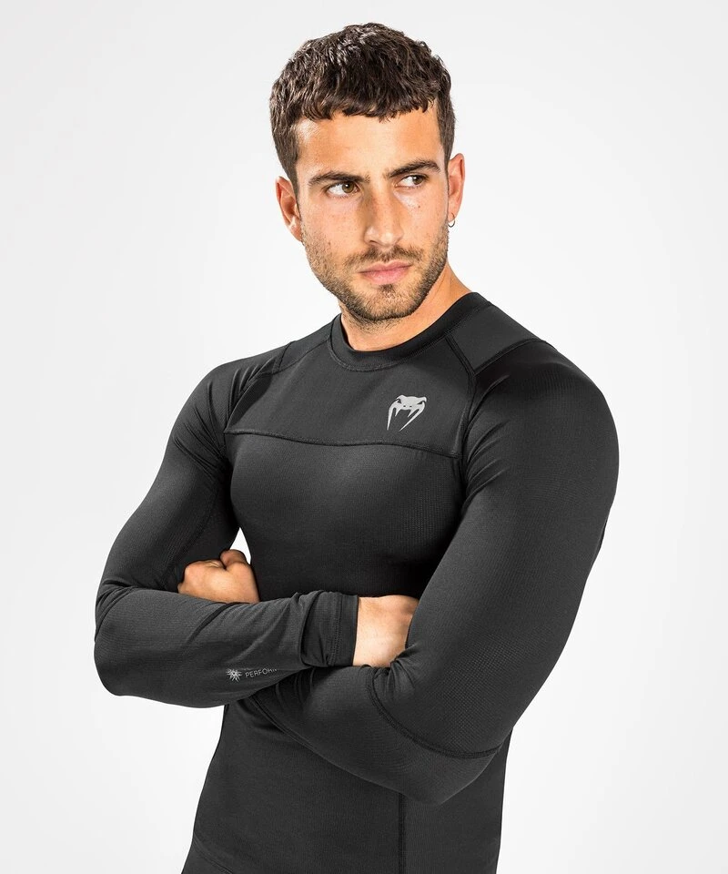 Venum G-Fit Air Rash Guard Lange Mouwen Zwart - Image 2