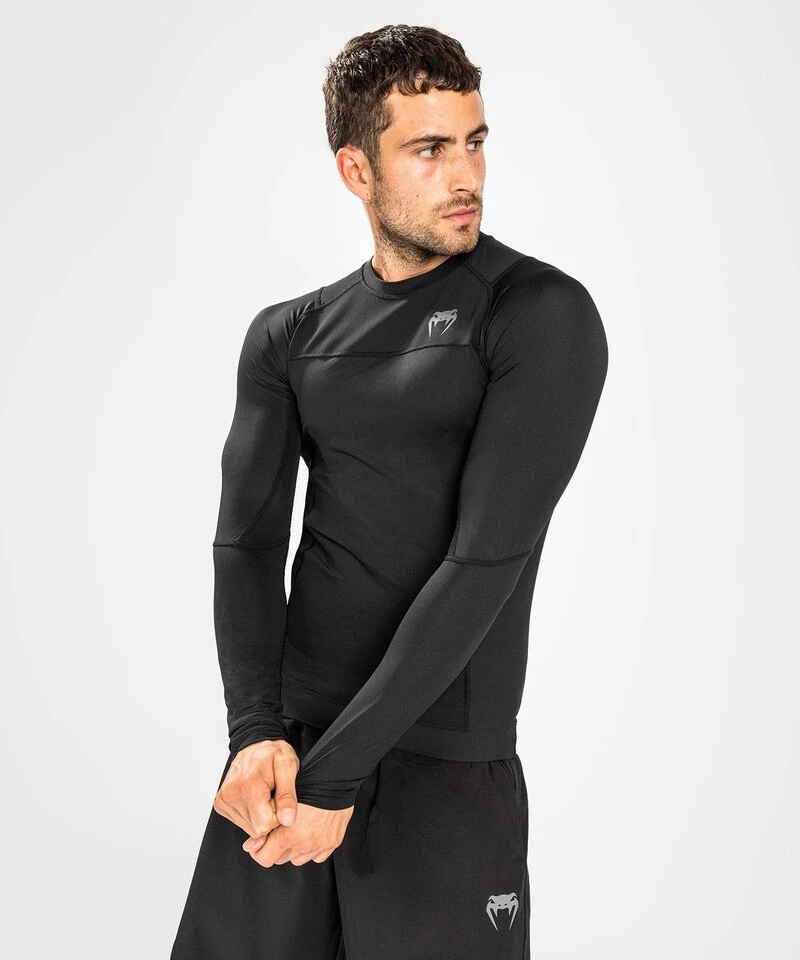 Venum G-Fit Air Rash Guard Lange Mouwen Zwart - Image 3