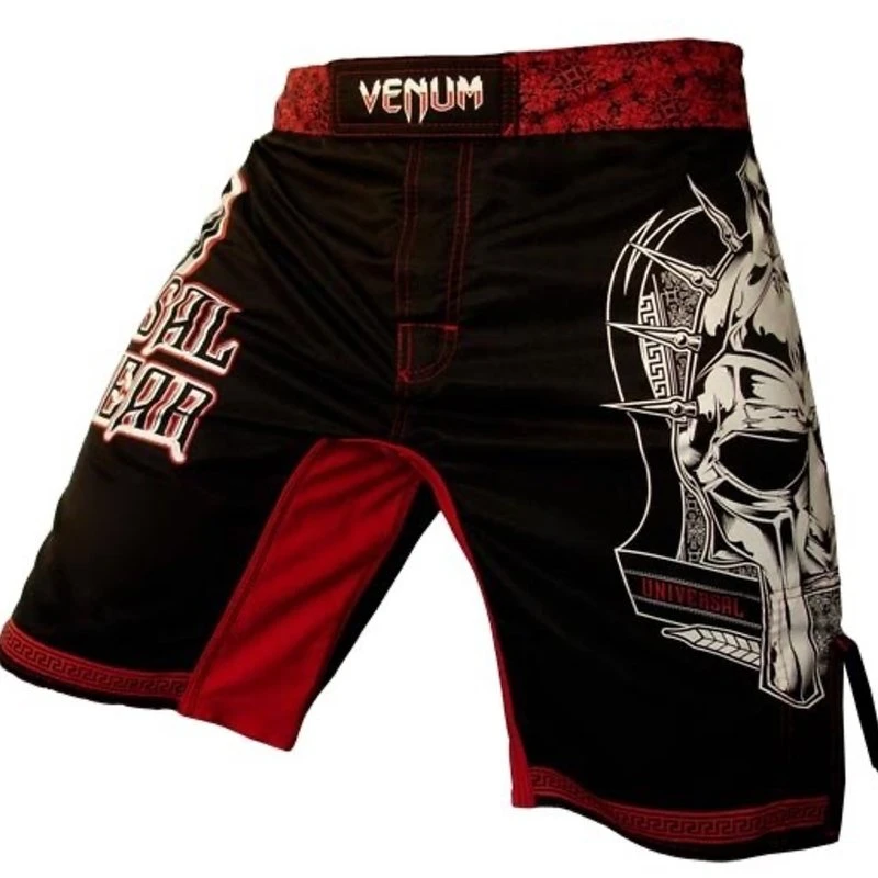 Venum Gladiator Mask Fight Shorts Zwart Venum Fight Wear - Image 4