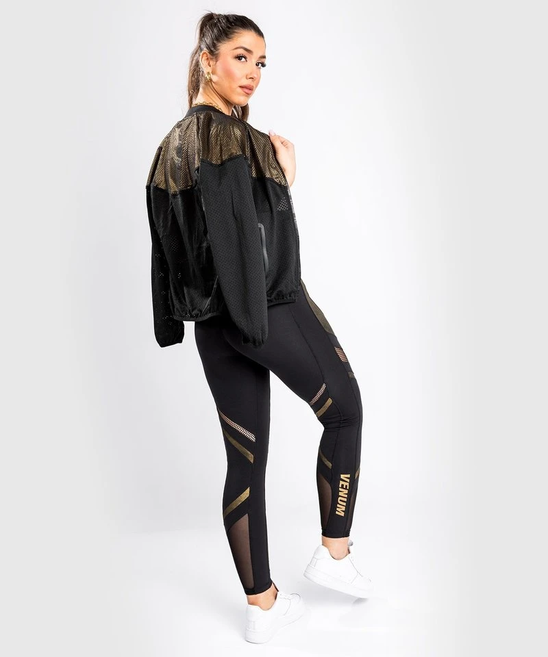 Venum Lightning Legging 7/8 Dames Zwart Goud - Image 8