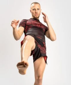 Venum NAKAHI Fight Short Zwart Rood