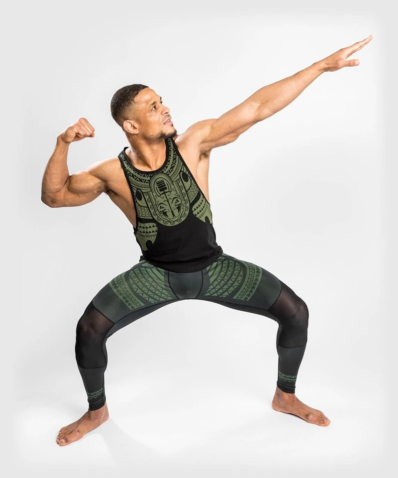 Venum Nakahi Sports Legging Spats Zwart Kaki - Image 2