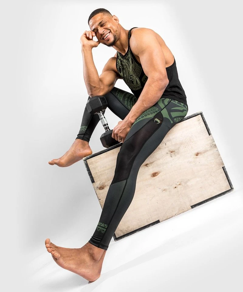 Venum Nakahi Sports Legging Spats Zwart Kaki