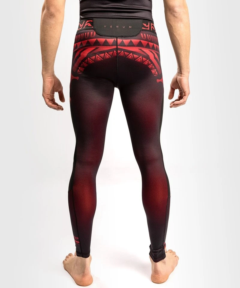 Venum Nakahi Sports Legging Spats Zwart Rood - Image 3