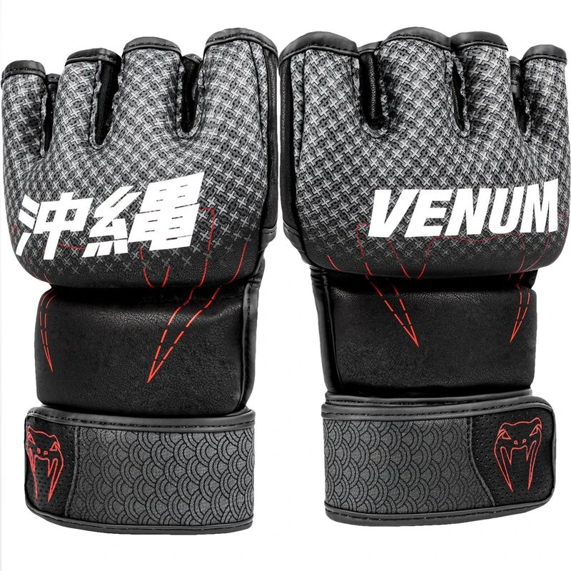 Venum OKINAWA 3.0 MMA Handschoenen Zwart Rood - Image 3