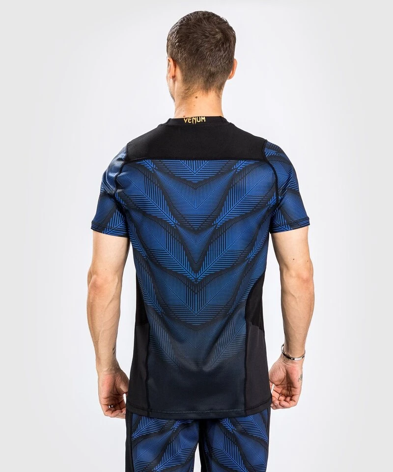 Venum Phantom Loma Dry Tech T-Shirt Zwart Blauw - Image 2