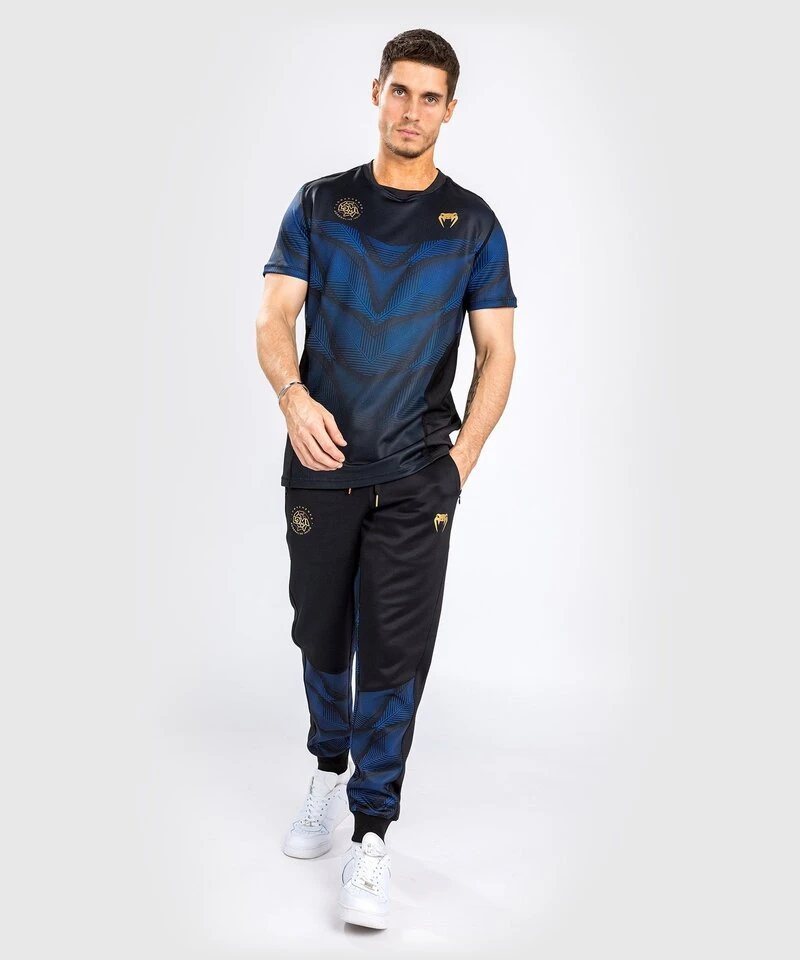 Venum Phantom Loma Dry Tech T-Shirt Zwart Blauw - Image 8