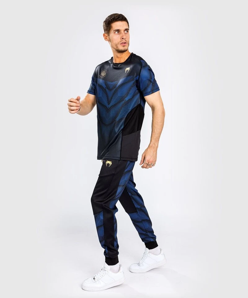 Venum Phantom Loma Dry Tech T-Shirt Zwart Blauw - Image 10