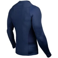 Venum Rashguard G-Fit Compression Shirt L/S Blauw