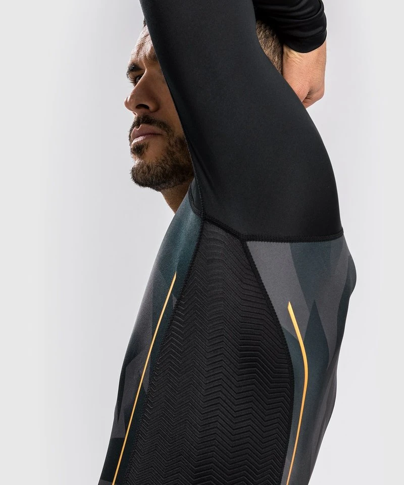 Venum Razor Rash Guard Lange Mouwen Zwart Goud