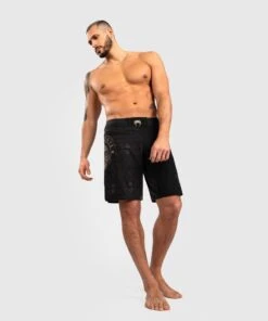 Venum Santa Muerte Dark Side Fightshort Zwart Bruin