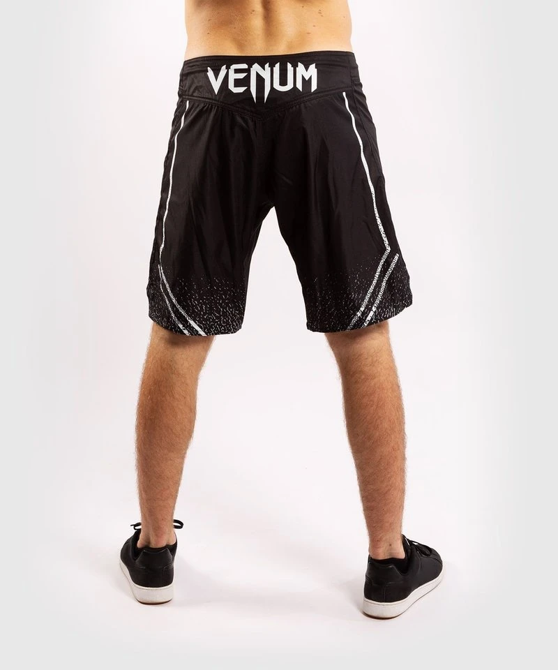 Venum SIGNATURE MMA Fightshorts Zwart Wit - Image 3