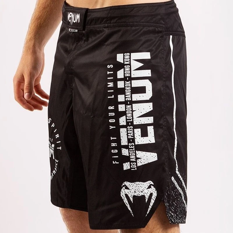 Venum SIGNATURE MMA Fightshorts Zwart Wit - Image 5