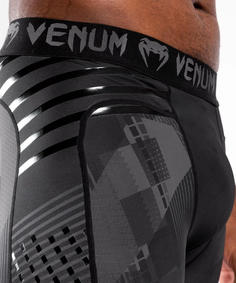 Venum SKULL Sportlegging Spats Tights Zwart Zwart - Image 4