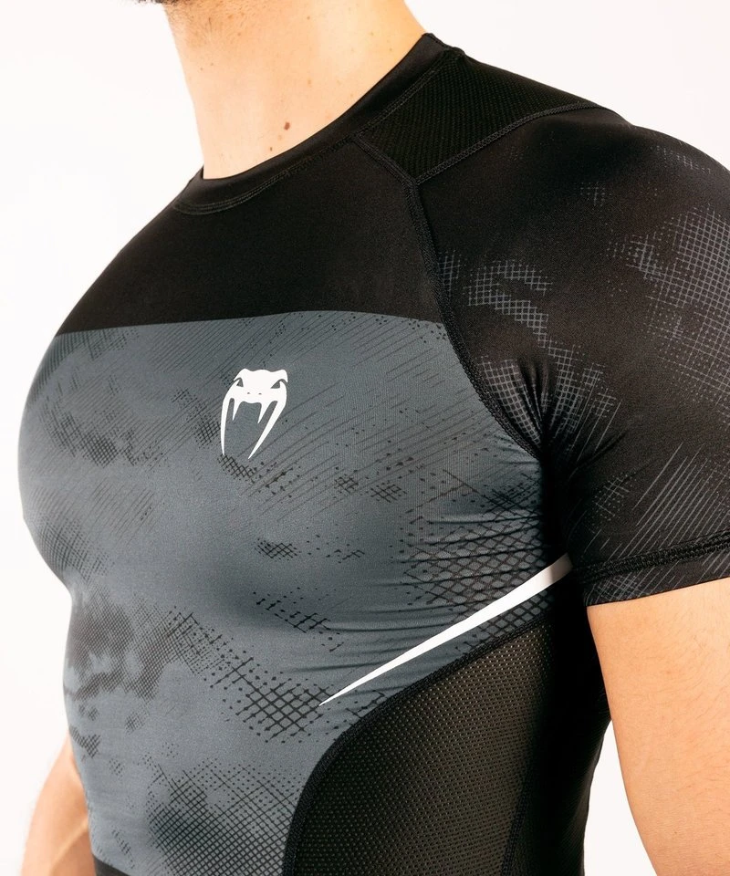 Venum SKY247 Rash Guard Korte Mouw Zwart Grijs - Image 4