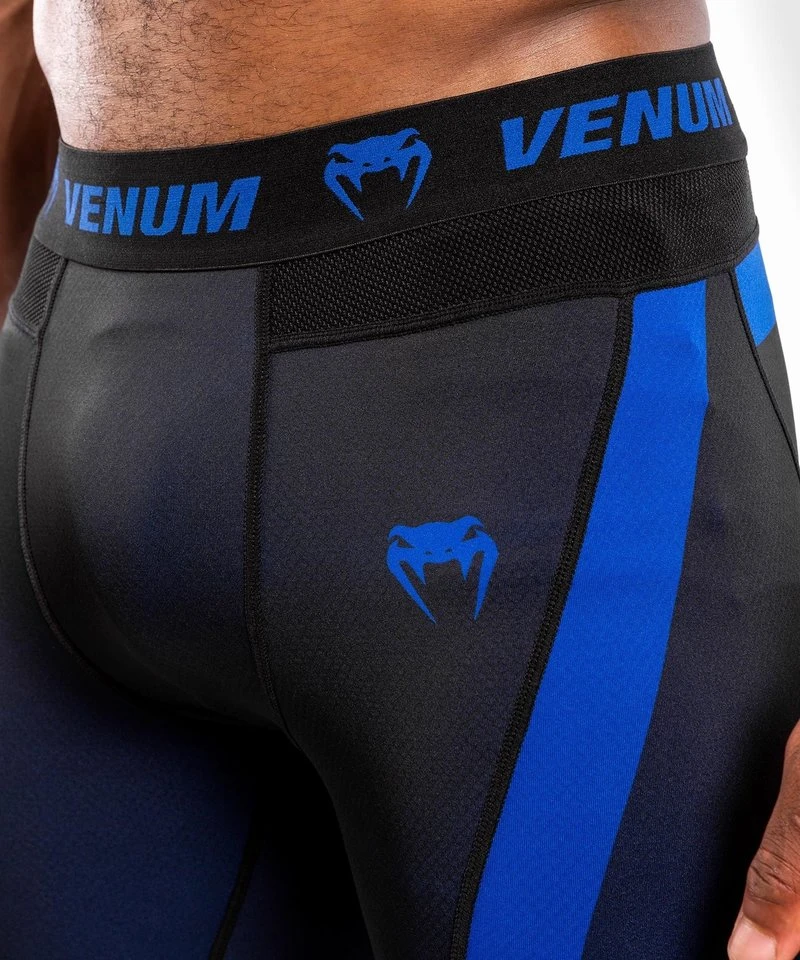 Venum Sportlegging No Gi 3.0 Compressiebroek Zwart Blauw - Image 5