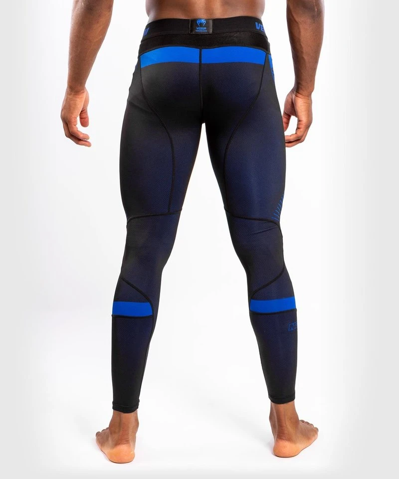 Venum Sportlegging No Gi 3.0 Compressiebroek Zwart Blauw - Image 6