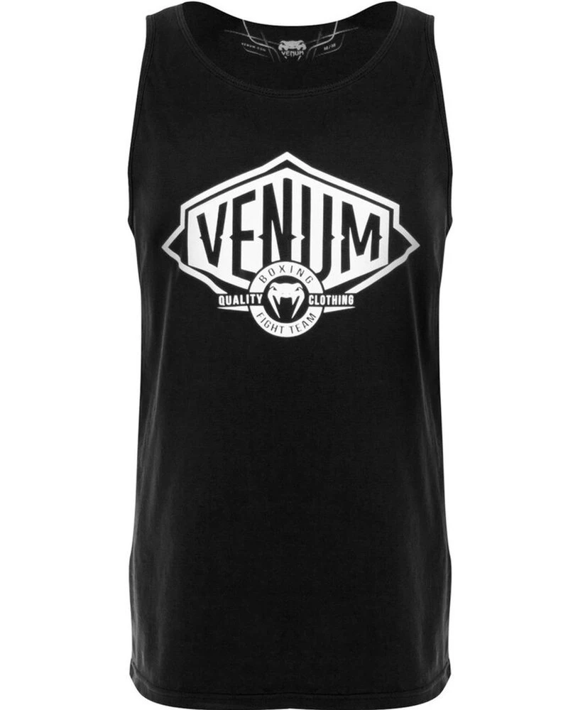 Venum Stamp Tanktop Katoen Zwart
