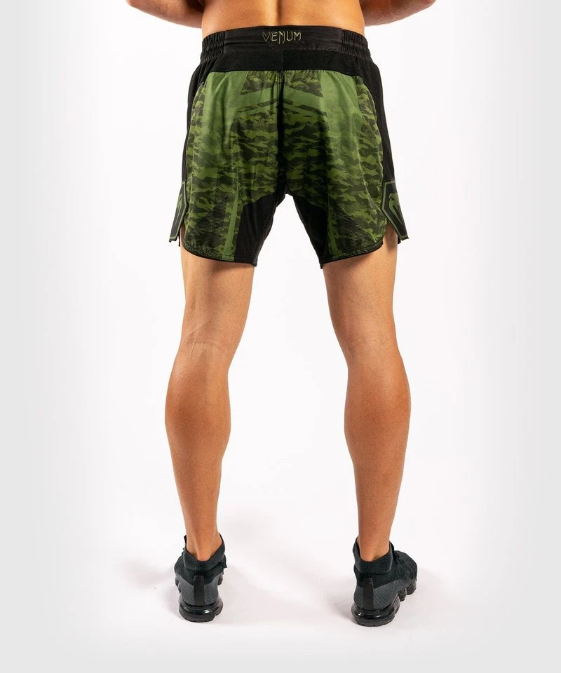 Venum TROOPER Fightshorts Forest Camo Zwart - Image 2