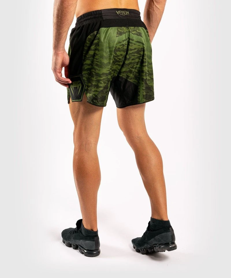 Venum TROOPER Fightshorts Forest Camo Zwart - Image 3
