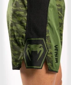 Venum TROOPER Fightshorts Forest Camo Zwart