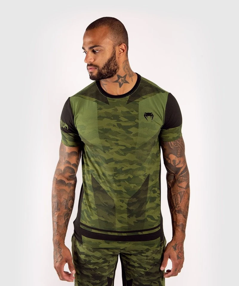 Venum TROOPER T-Shirt Forest Camo Zwart - Image 2