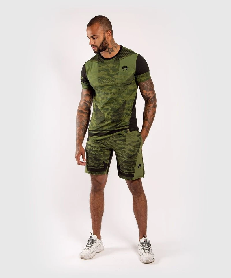 Venum TROOPER T-Shirt Forest Camo Zwart