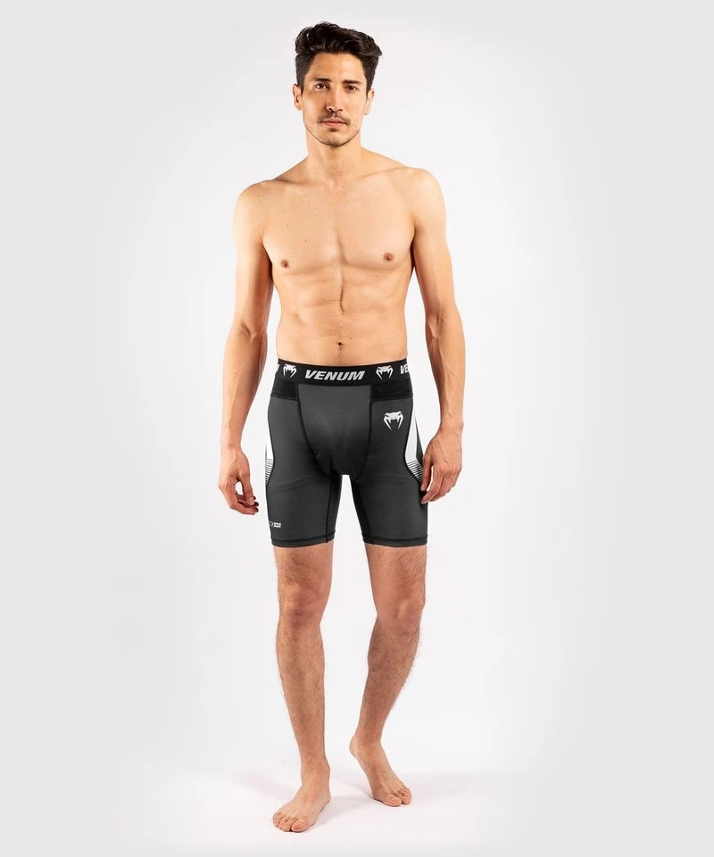 Venum Vale Tudo No Gi 3.0 Compressieshort Zwart Wit - Image 8