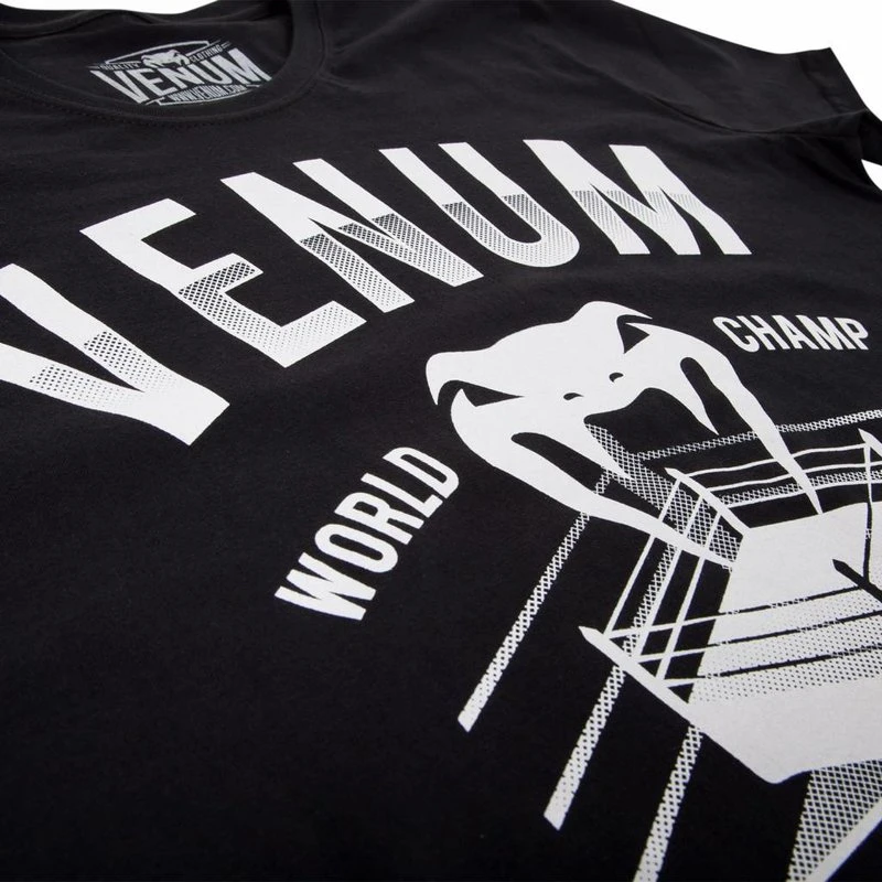 Venum Victory World Series T Shirt Zwart VWS - Image 3