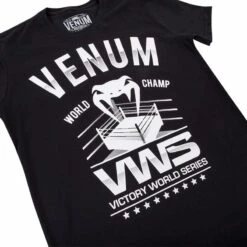 Venum Victory World Series T Shirt Zwart VWS